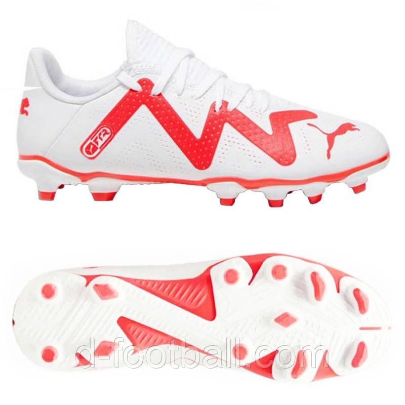 Футбольні бутси Puma Future Play FG/AG 107377-01, Білий, Розмір (EU) — 45, фото 1