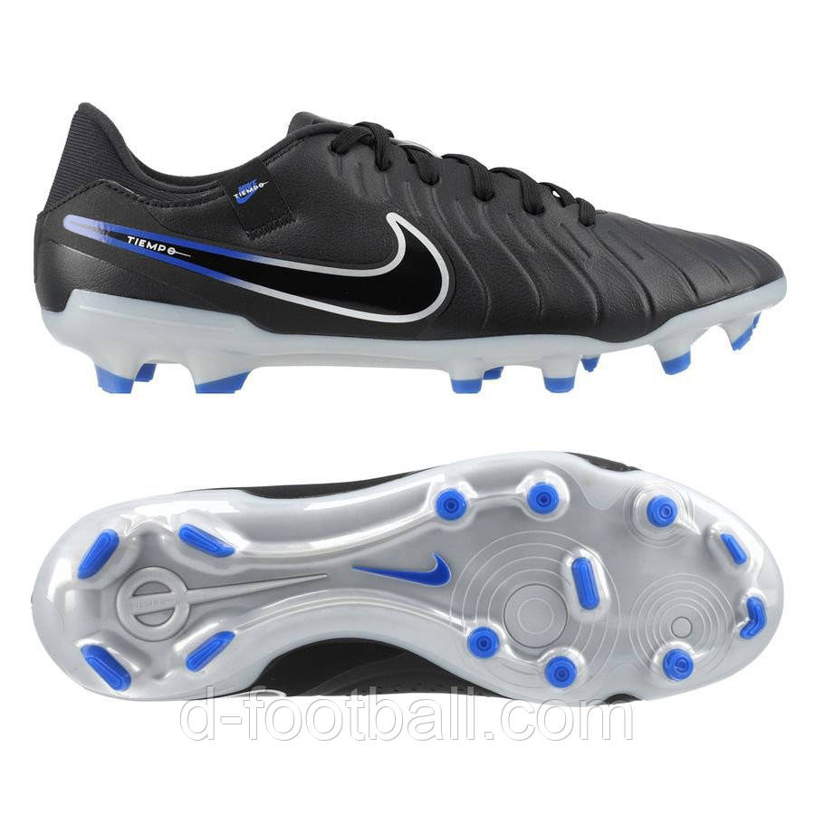 Футбольні бутси Nike Tiempo Legend X Academy MG DV4337-040, Чорний, Розмір (EU) — 40.5, фото 1