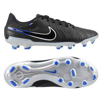 Футбольні бутси Nike Tiempo Legend X Academy MG DV4337-040, Чорний, Розмір (EU) — 40.5