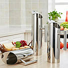 Глечик 2 л. нержавіюча сталь REMY-DECOR графін металевий для води соку молока напоїв, фото 7