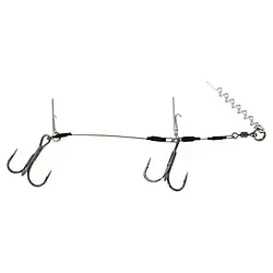 Оснастка Westin Add-It Shallow Rig Double 1x7 40,8kg 12cm #1/0 (2шт) (170286) T60-408-121