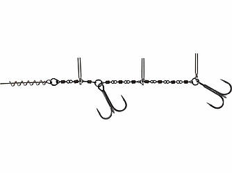 Оснастка Westin Add-It Jointed Stinger Double 32kg 12cm #1/0 (1шт) (170294) T51-320-119