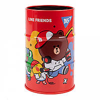Стакан-підставка (бочка  металева) YES  Line friends