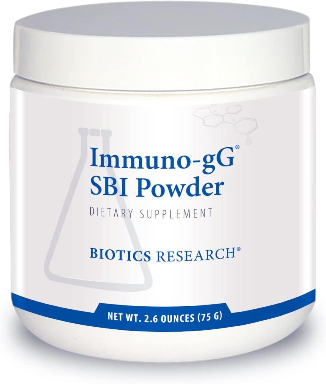 Biotics Research Immuno-gG SBI / IgG Імуноглобулін безмолочний 75 г