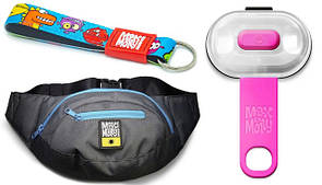 Max & Molly ліхтарики, брелоки, сумочки, бандани...