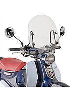 Ветровое стекло Givi для мотоцикла Honda Super Cub C125 (18-) прозрачное [фурнитура в комплекте].