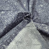 Плащівка меморі (меморі) джинсовий принт синій, фото 2