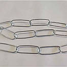 Ланцюг торговий металевий для вітрини товщина 2 мм №2, фото 7