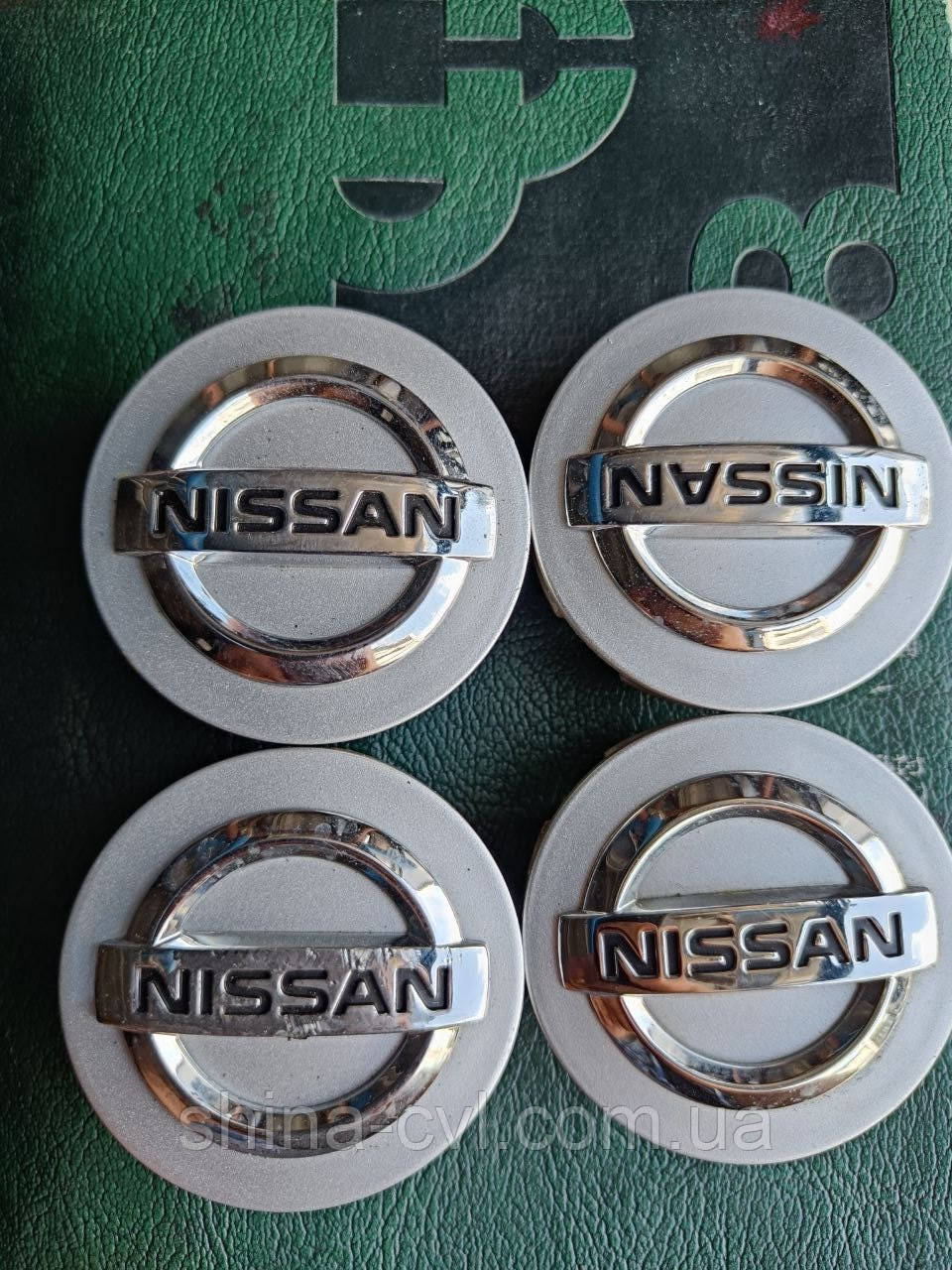 Центральний ковпачок-емблема для легкосплавних дисків Nissan 40342av610, 40342bc400