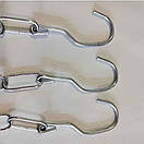 Ланцюг торговий металевий для вітрини товщина 2 мм №2, фото 5