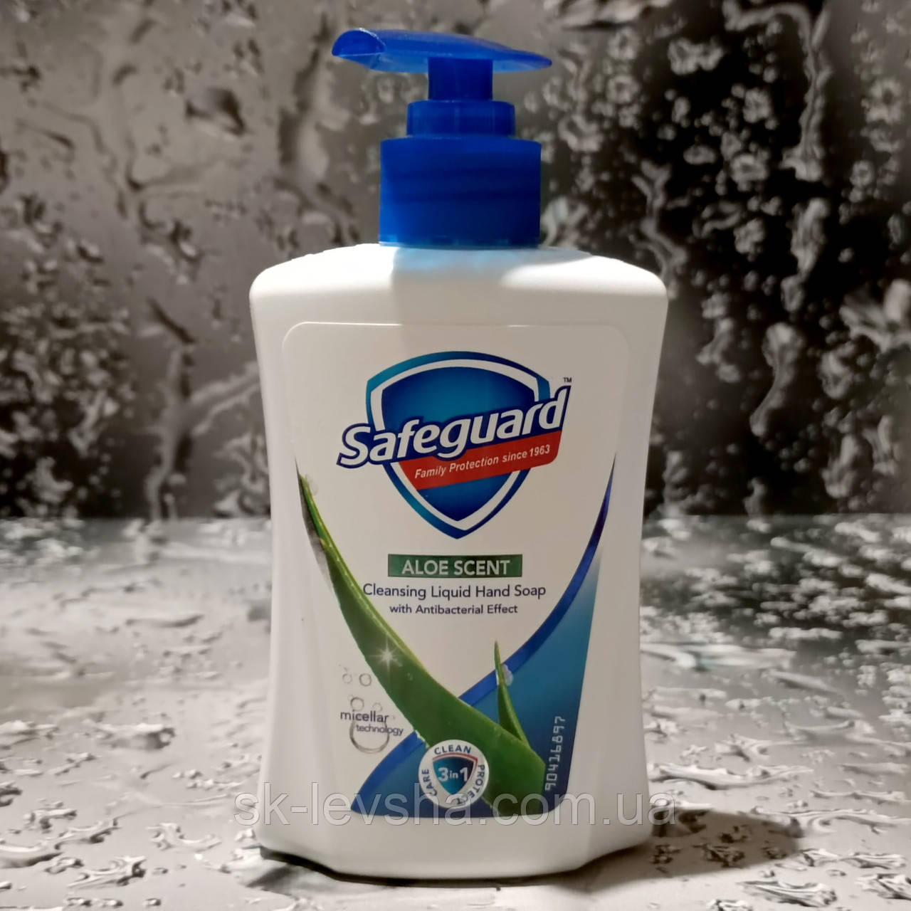 Рідке мило Safeguard Aloe Scent 3in1 225 мл.