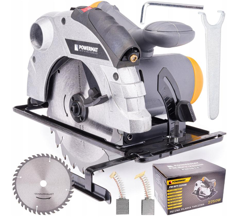 Пила циркулярна ручна Powermat 2250 W PM-RPT