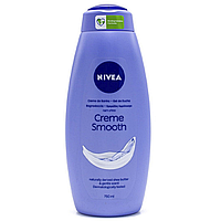 Гель для душа женский NIVEA Creme Smooth 750мл, Кремовый гладкий