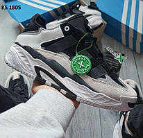 Мужские кроссовки Adidas Niteball White/Black
