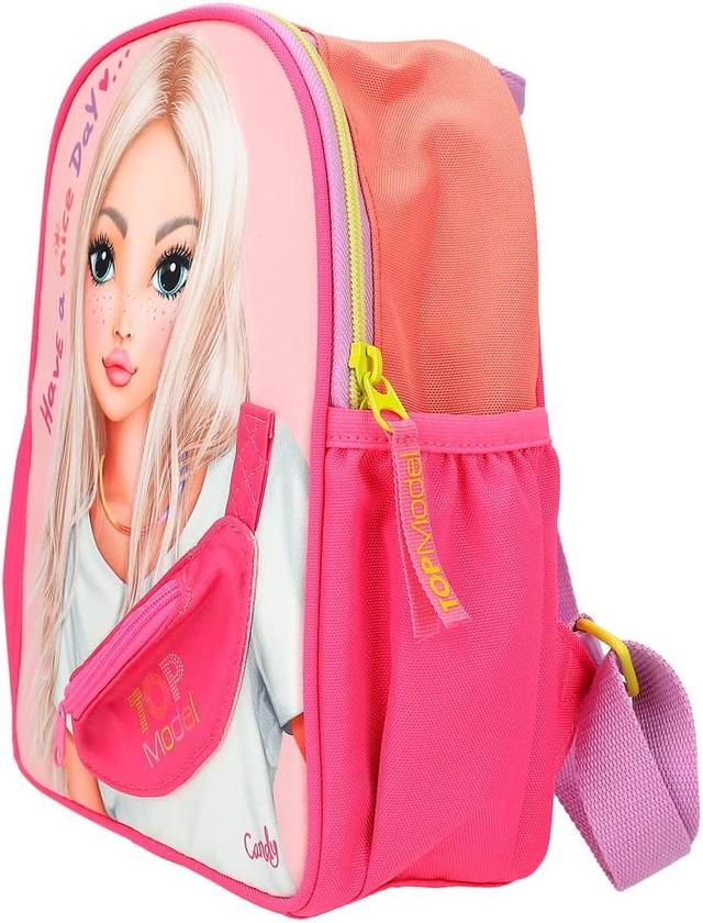 TOP Model рюкзак дитячий дівчачий рожевий яскравий Happy Application Backpack in Pink ТОП Модел 28 х 10 х 22 см TOP Model рюкзак дитячий дівчачий рожевий яскравий Happy Application Backpack in Pink ТОП Модел 28 х 10 х 22 см