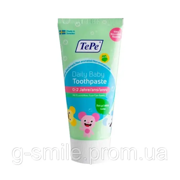 Tepe Daily Baby Zahnpasta 50 ml (щоденна дитяча зубна паста) від 0-2 років