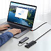 USB-хаб адаптер Baseus Lite Series 4-Port USB-A HUB 4X USB 3.0 1 м Black (BS-OH013), фото 3