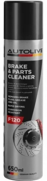 Очисник гальм AUTOLIVE F120 Brake And Parts Cleaner 650 мл