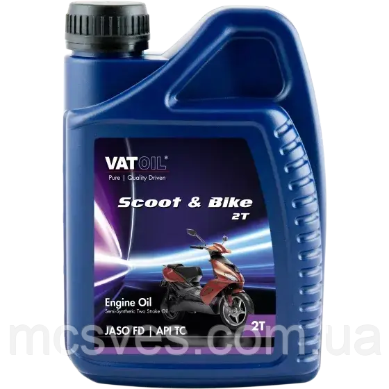 Олива моторна Vatoil 2T SCOOT AND BIKE 1л