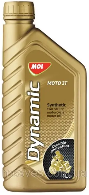 Синтетична моторна олива MOL Dynamic Moto 2T 1l