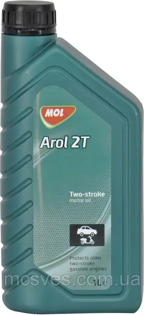 Мінеральна моторна олива MOL Arol 2T two-stroke 1 л.