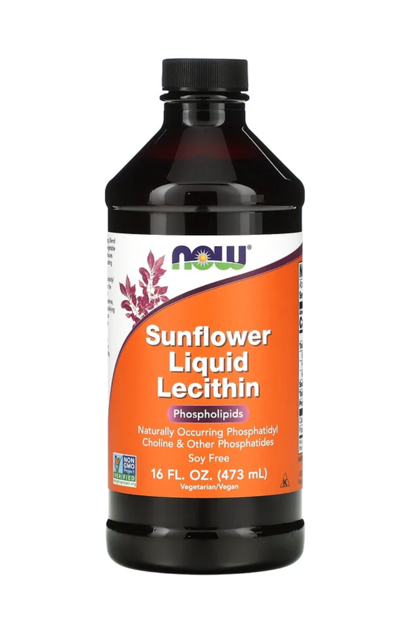Now Sunflower Liquid Lecithin 473 ml