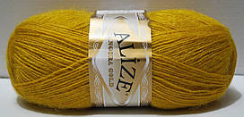 Нитки пряжа для в'язання ANGORA GOLD Ангора Голд від ALIZE Алізе № 02 - шафран