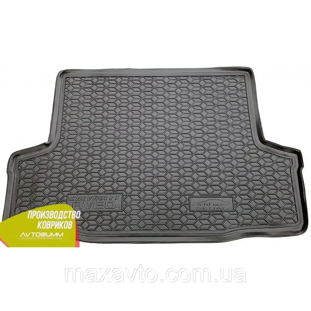 Авто килимок в багажник для CHEVROLET Aveo (2002>) (седан), фото 1