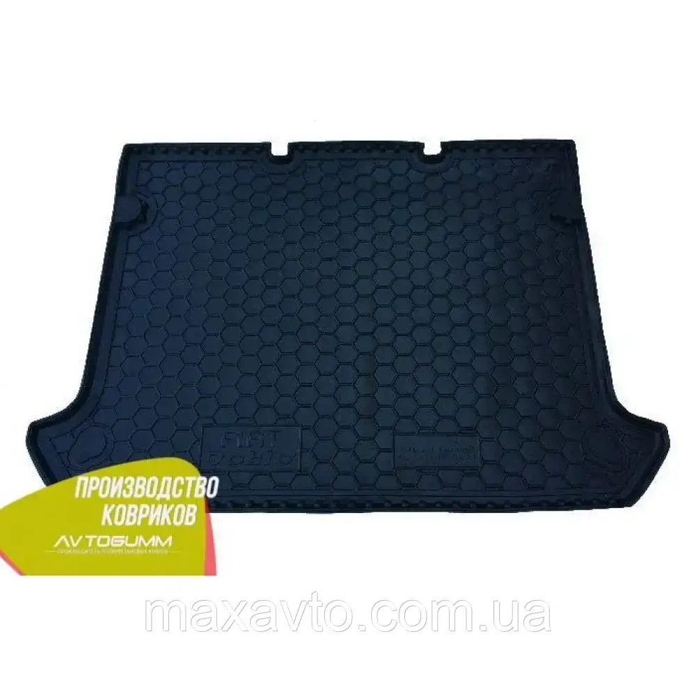 Авто килимок в багажник для FIAT Doblo (2001>) (5м) корот. база з сіткою, фото 1