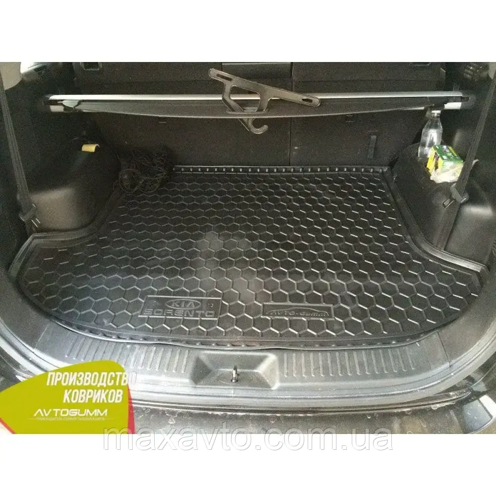 Авто килимок в багажник для KIA Sorento (2009-2015) (7мест) і (2010-12), фото 1