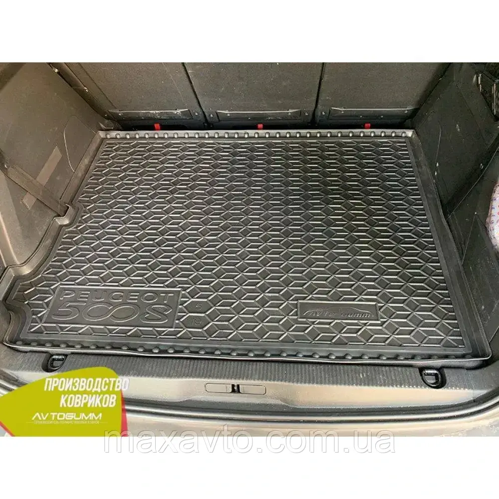 Авто килимок в багажник для PEUGEOT 5008 (2019>) (5 місць)