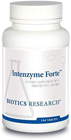 Biotics Research Intenzyme Forte / Протеолітичні ферменти 100 таблеток