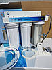Фільтр для води потрійний під мийку з ум'якшенням, фото 2