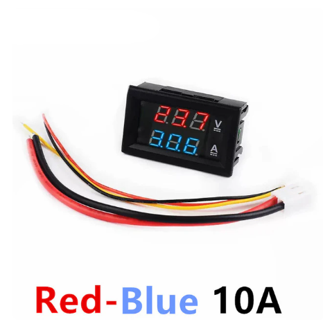 №9 Цифровий вольтметр амперметр DC 100V 10А резисторний шунт амперметр вольтметр, фото 1