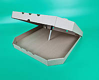 Коробка для пиццы из гофрокартона белая 450*450*40мм 50 шт