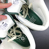 Чоловічі кросівки New Balance 650 шкіряні високі стильні білі зелені, фото 8