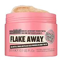 Скраб для тела с морской солью, сахарозой и маслом ши Soap and Glory Flake Away Body Polish 300 мл