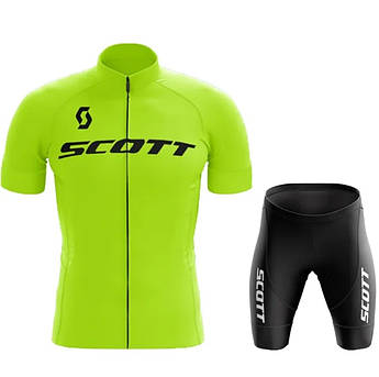 Велоформа Літо Scott 2XL Джерсі + труси без лямок Велоформа Scott 2XL