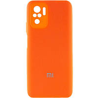 Чехол Silicone Cover Full Camera (AA) для Xiaomi Redmi Note 10 / Note 10s TOS