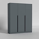 Відкривна шафа Urban 1800. Шафи в спальню і передпокій. Шафа для одягу платтяної тридверна