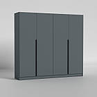 Відкривна шафа Urban 2400. Шафи в спальню і передпокій. Шафа для одягу платтяної