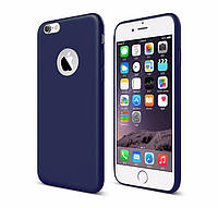 Противоударный чехол для Apple iPhone 7 / 8 / SE 2020 silicone case Midnight Blue spigen оригинальное качество