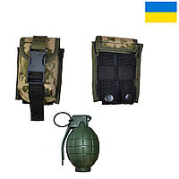 Качественный Подсумок под гранату из кордуры пиксель MOLLE для гранаты тактический Подсумок под гранату из