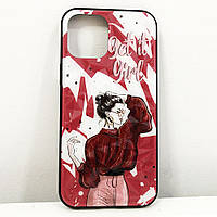 Чехол для Apple Iphone 12 Pro Max. Get it girl! красный TOS