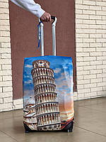 Чехол для чемодана с принтом Пизанская башня TOS