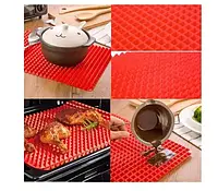 Килимок для випічки PYRAMID PAN Fat-Reduction Silicone Cooking Mat (16,25х11,5 см, силіконовий)grill TOS