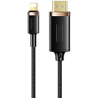 Дата кабель Usams US-SJ509 U70 Lightning to HDMI HD (2m) TOS