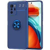 TPU чехол Deen ColorRing под магнитный держатель (opp) для Xiaomi Redmi Note 10 5G / Poco M3 Pro / Poco M3 Pro