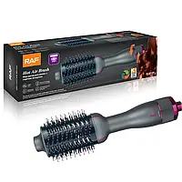 Фен расческа для волос RAF R411P | щетка для сушки волос | стайлер для волос TOS