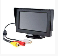 Автомонітор LCD 4.3'' для двох камер 043 | монітор автомобільний для камери заднього виду, дисплей TOS